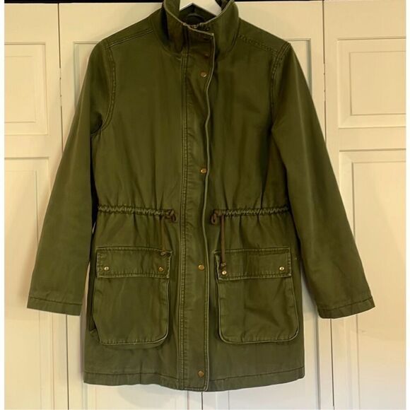 Old Navy green medium weight field jacket - Picture 2 of 9